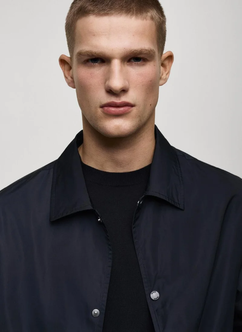 مانجو مان Casual Regular Fit Technical Fabric Jacket