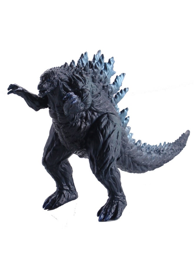 Godzilla Dinosaur Monster لعبة بلاستيكية ناعمة نموذج دمية بأربعة أرجل متحركة من المينا هدية ديناصور تحت عنوان أفكار الهدايا - اللون: جمجمة Island Big Brown King Kong - Image 4