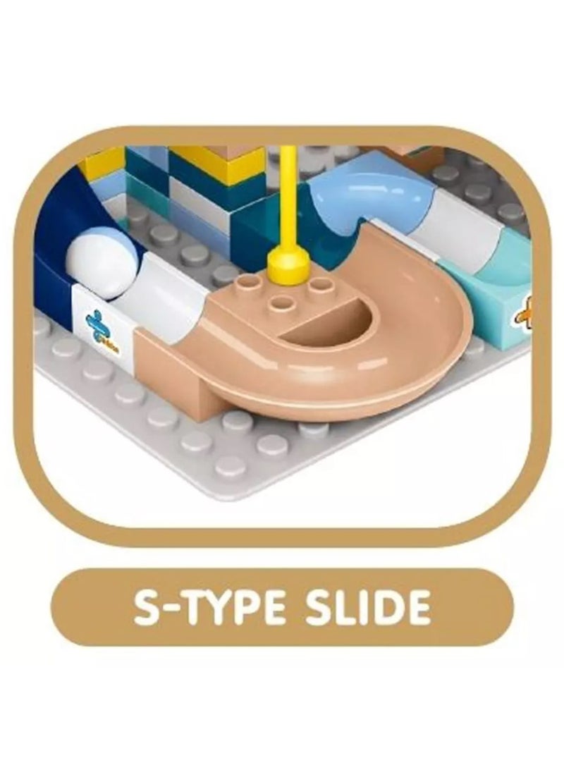 Ball Track Building Set - 100 Pieces - Image 2