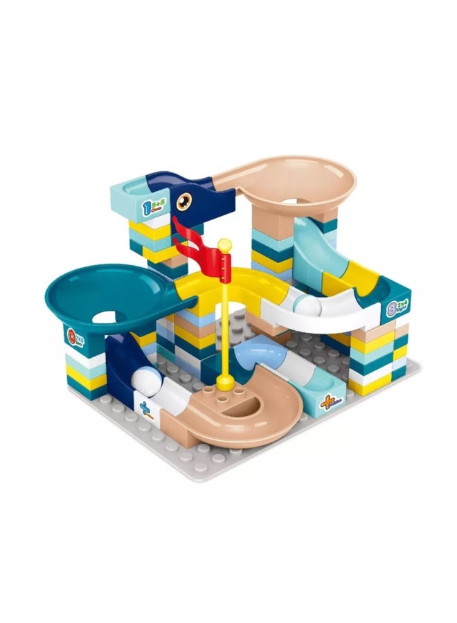 Ball Track Building Set - 100 Pieces - Image 1