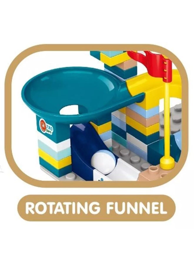 Ball Track Building Set - 100 Pieces - Image 4