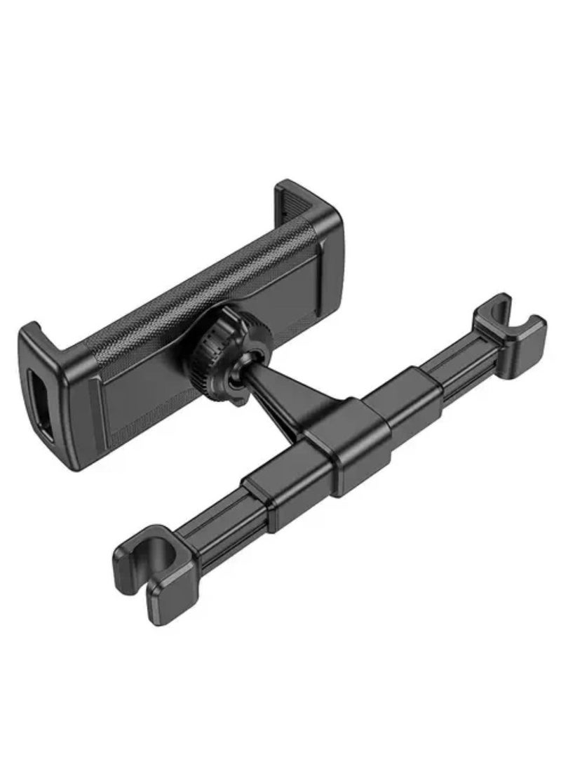 JAJEEK Car Back Seat Holder for Tablets & Phones – Universal Headrest Mount for 4.7-12.9 Inch Devices, Adjustable Viewing Angle, Sturdy & Secure Tablet Holder for Rear Seat Entertainment, Easy Installation - Image 2