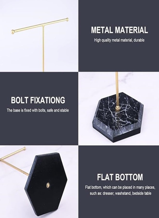 Vihaanta Necklace Holder, Jewelry Stand, Necklace Organizer, Jewellery Organizer, T-Shaped Design, Compact and Portable, Display Collection Hanging Holder, Ideal for Home and Travel Use - Image 3
