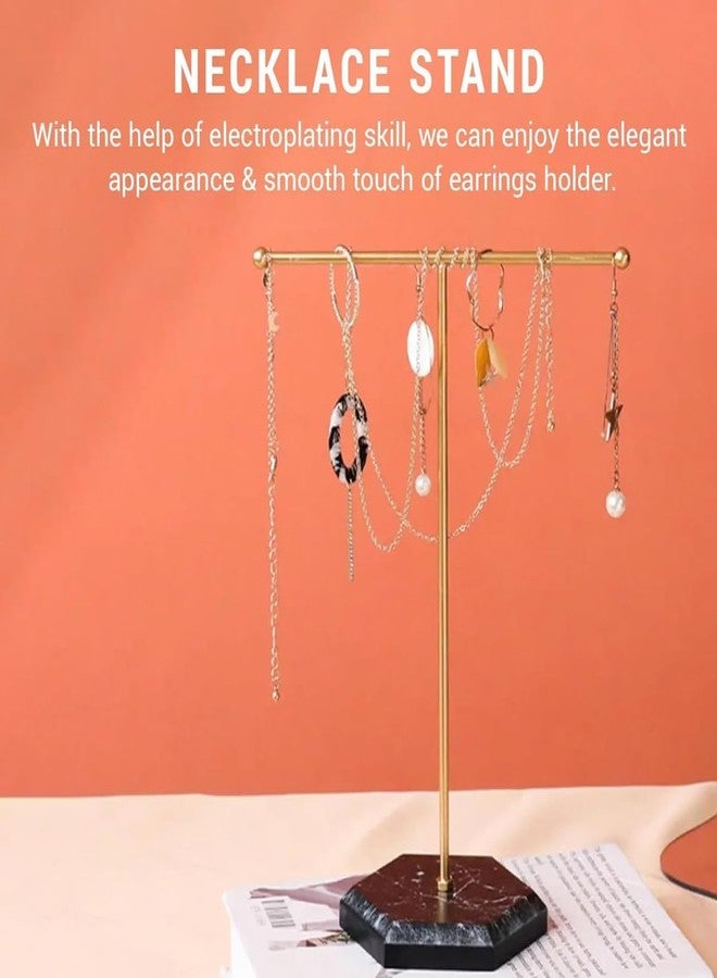 Vihaanta Necklace Holder, Jewelry Stand, Necklace Organizer, Jewellery Organizer, T-Shaped Design, Compact and Portable, Display Collection Hanging Holder, Ideal for Home and Travel Use - Image 5