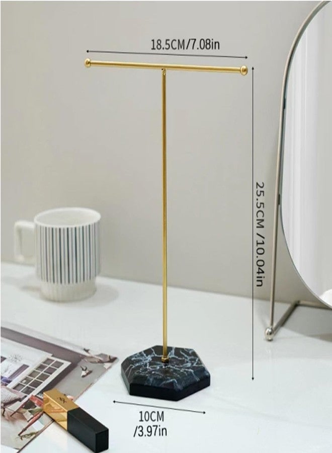 Vihaanta Necklace Holder, Jewelry Stand, Necklace Organizer, Jewellery Organizer, T-Shaped Design, Compact and Portable, Display Collection Hanging Holder, Ideal for Home and Travel Use - Image 2