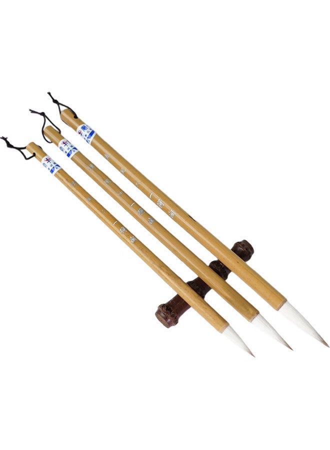 Yide Pavilion [Lowest Price Online] Yidege Calligraphy Brush, Qingfeng Wolf-Hair, Zoushi Brush Shop, Four Treasures Of The Study, Qingfeng (Medium) - Image 3