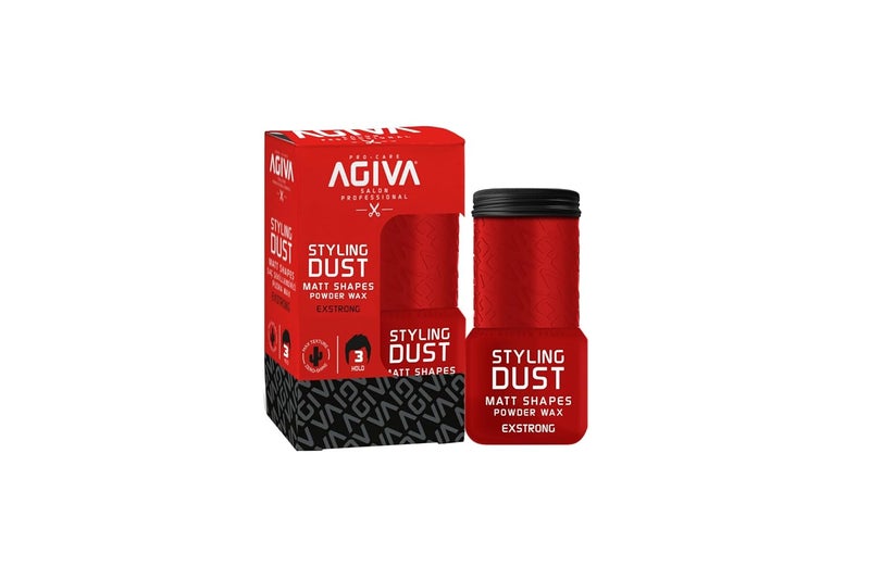 Agiva Hair Styling Powder Wax 03 Red Extra Strong Hold 0.71oz