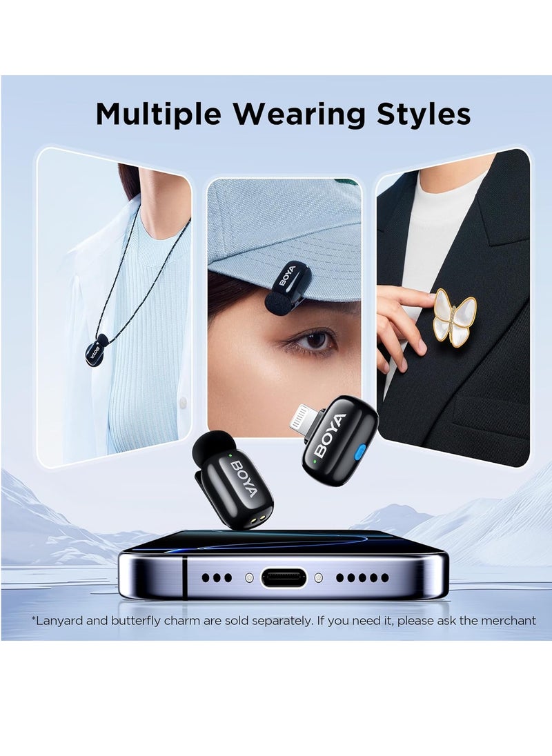 Mini 16 Wireless Lavalier Microphone For IOS, Ultra mini microphone with AI Voice Change, Noise Reduction , Metal Clip on Mic Vlogging TikTok YouTube Content Creators - pzsku/ZEE4F0E1124B7B0A177F4Z/45/_/1739626525/1f460a69-a129-4314-9f54-f043b4c70f32