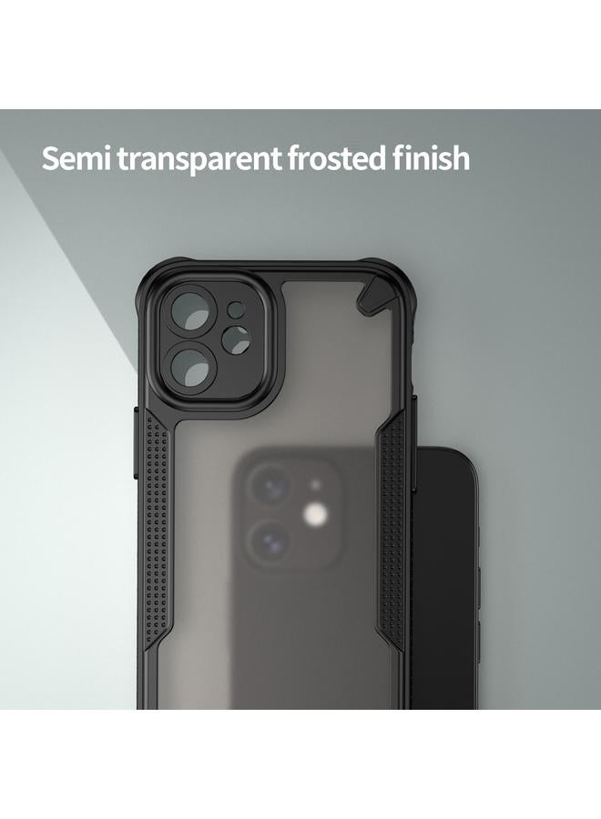 S-TOP Case For iPhone 11 Armor Glaze PC Hybrid TPU Phone Case - Image 5
