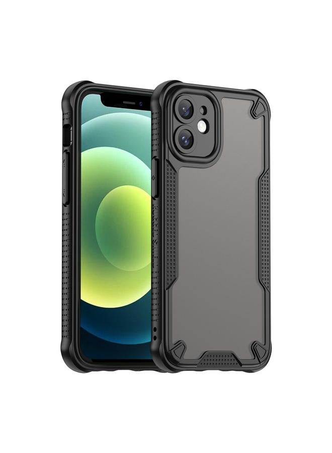 S-TOP Case For iPhone 11 Armor Glaze PC Hybrid TPU Phone Case - Image 1