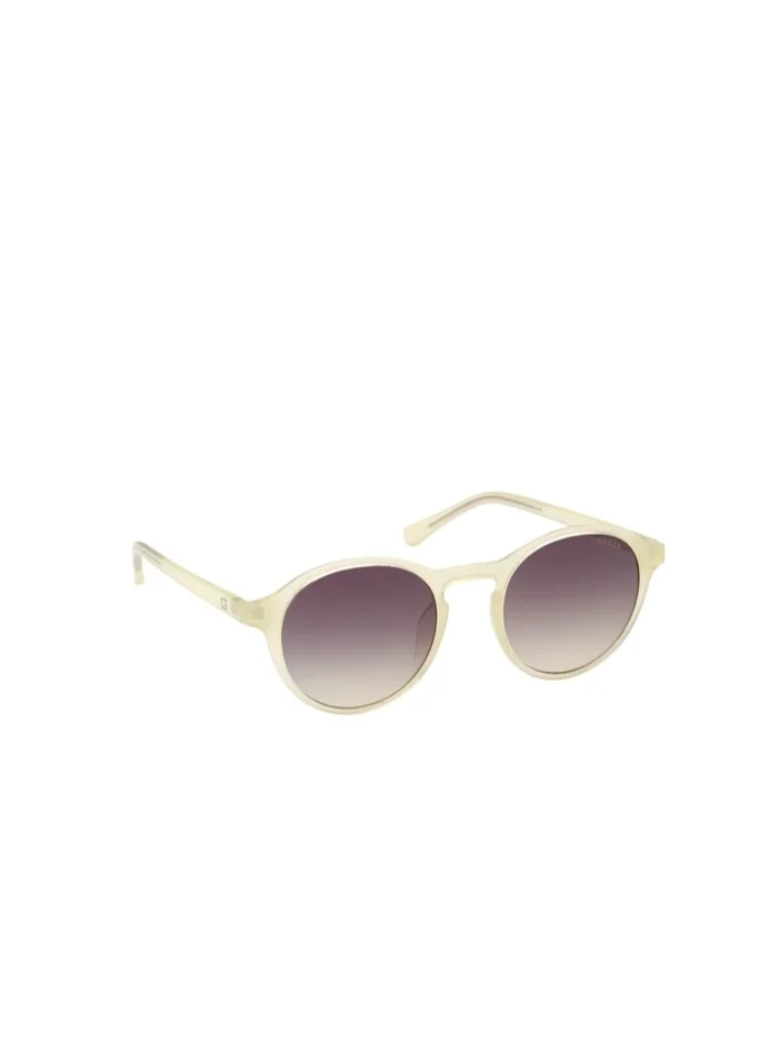 GUESS Gray Gradient Round Sunglasses