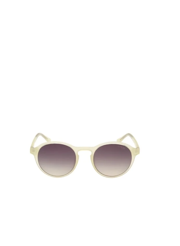 GUESS Gray Gradient Round Sunglasses