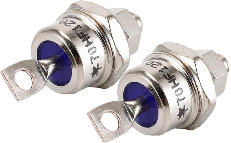 50HF120 1200V 85A Stud Mount Rectifier Diode 2 Pack For Power Supply Battery Charging Motor - Image 1