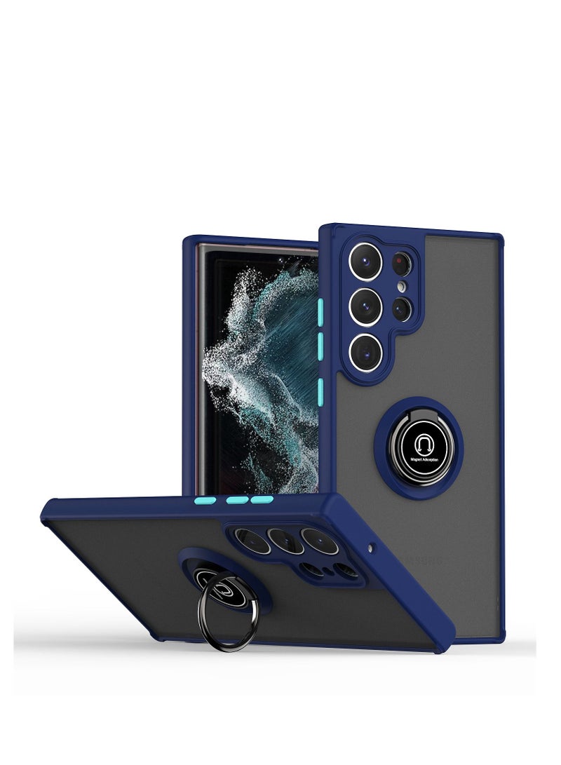 GULFLINK Back Cover Phone Protection Case for Samsung S23 Ultra Royal blue