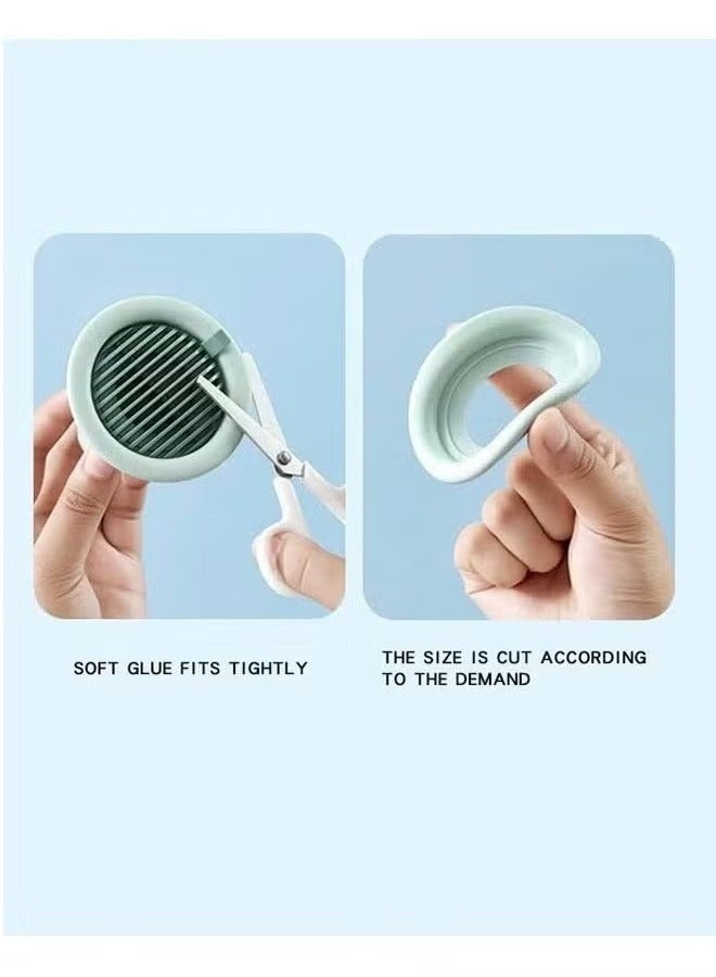 2PCS Deodorant Floor Drain Sealed TPR Soft Plug One-way Drainage Design Wear-resistant and Anti-corrosion Anti-blocking Bathroom Kitchen Filter  - Image 4