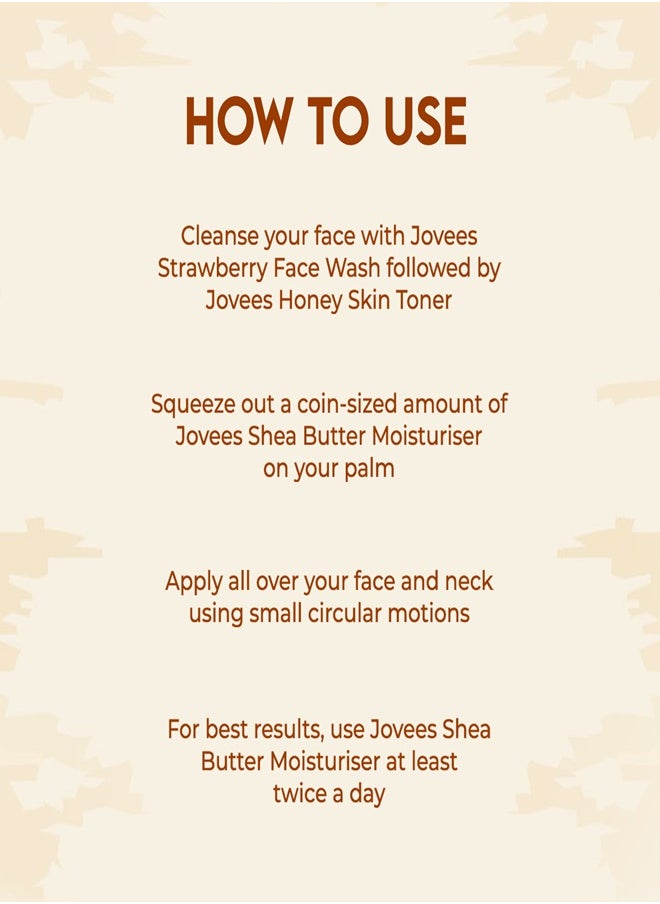 JOVEES HERBAL - Jovees Moisturiser Shea Butter 100 Gm - Image 1