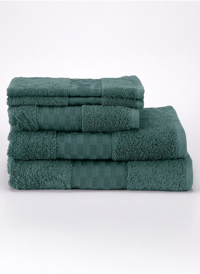Mora spain - Mora towel -  Imported Spanish manufacturing Color: Esmeralda- 100% cotton. - Image 1