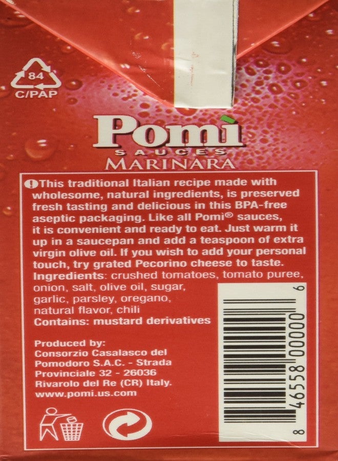 Pomi USA Inc Sauce, Marinara, 26.46 Ounce (Pack of 4) - Image 2