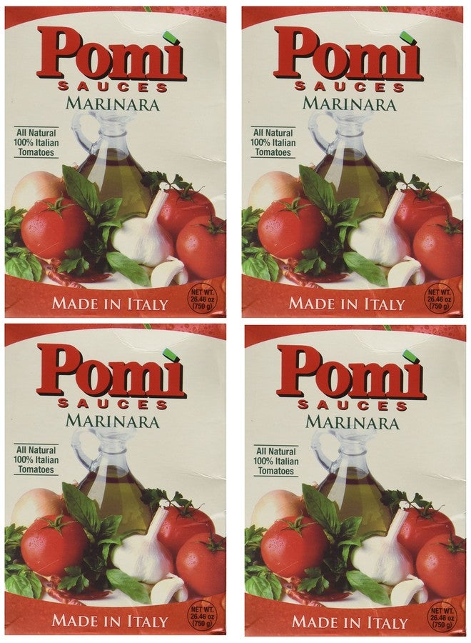 Pomi USA Inc Sauce, Marinara, 26.46 Ounce (Pack of 4) - Image 1