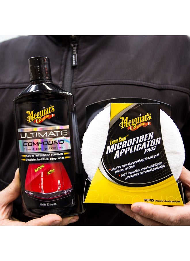 Meguiar's Ultimate Car Compound | Removes Swirl Marks & Scratches With Restoring Color & Clarity | 450Ml (Pack Of 1)  - Image 5