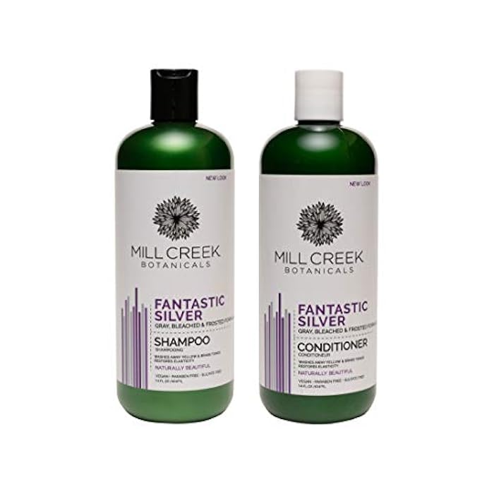 Mill Creek Fantastic Silver Shampoo and Conditioner Bundle