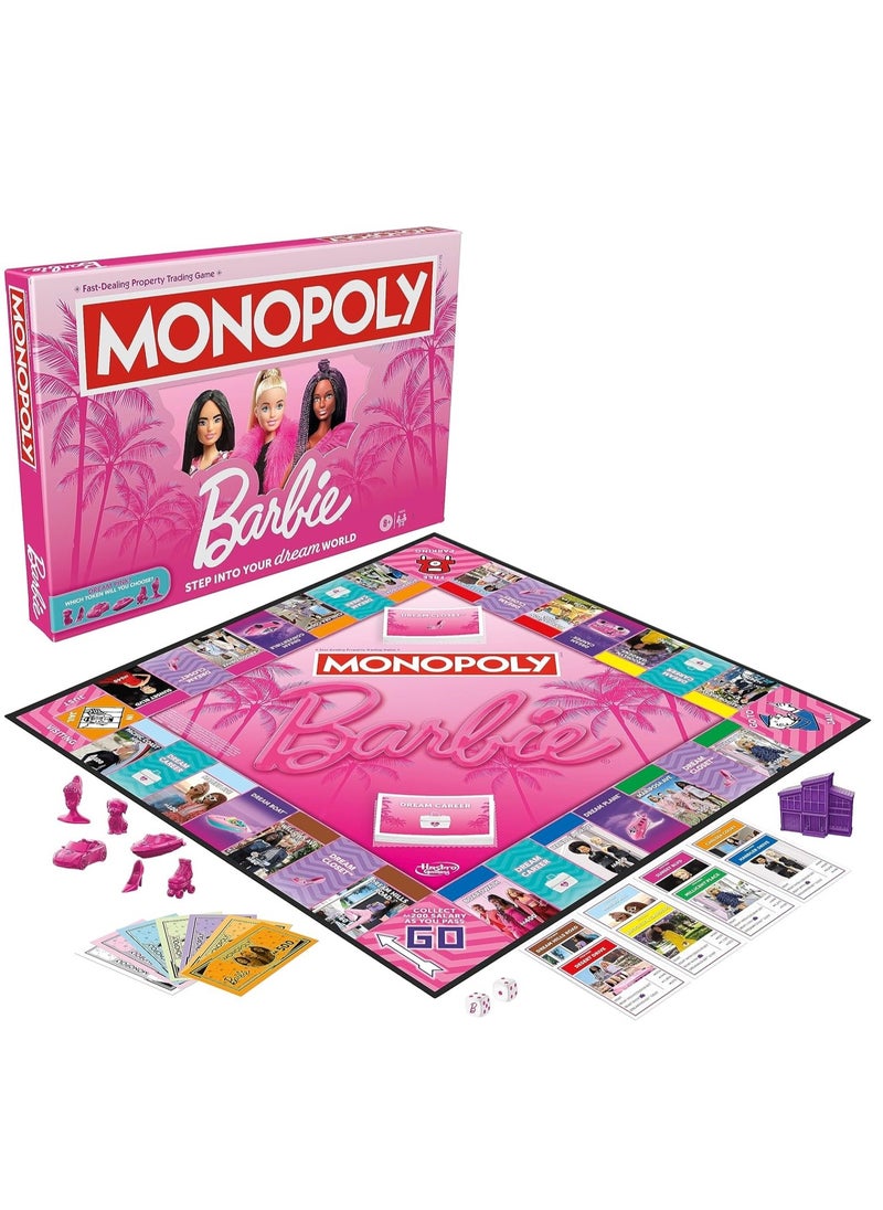 Monopoly لعبة مونوبولي إصدار باربي  - Image 1