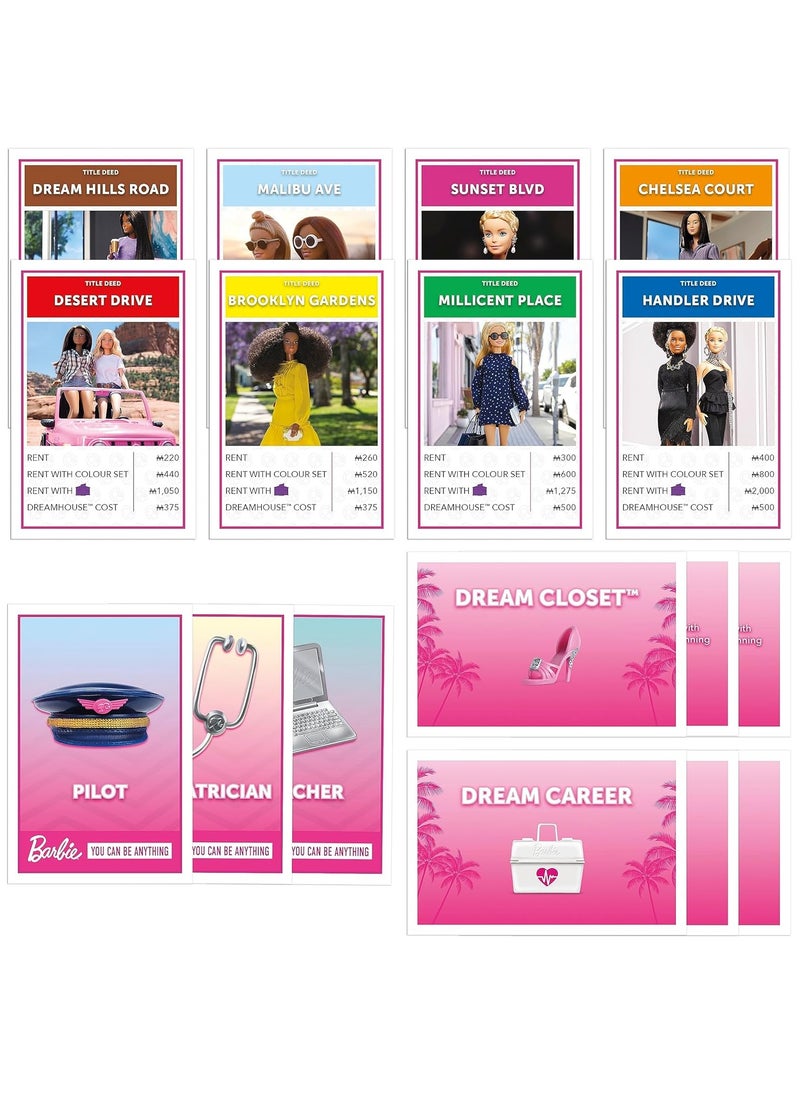 Monopoly لعبة مونوبولي إصدار باربي  - Image 4