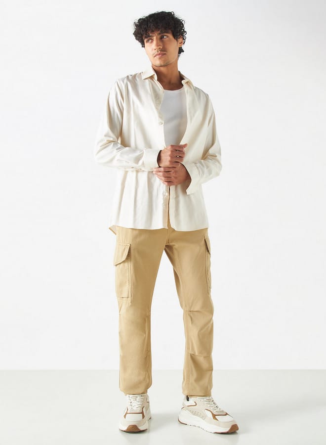 Ecko Unltd. Ecko Unltd Solid Cargo Pants with Pockets  - Image 2