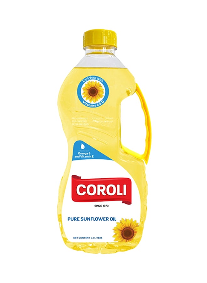 Coroli Pure Sunflower Oil 1.5L  - Image 1