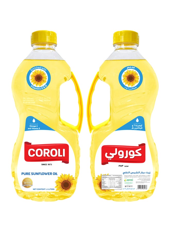 Coroli Pure Sunflower Oil 1.5L  - Image 3