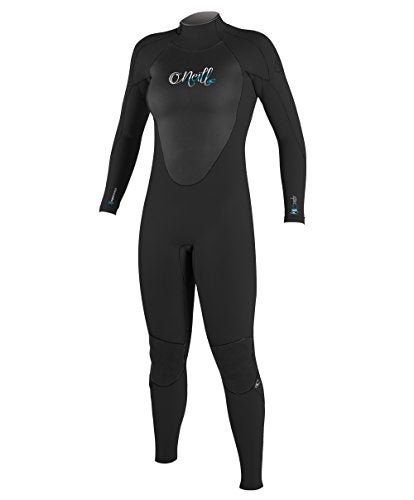 O'NEILL ONeill Womens Epic 43mm Back Zip Full Wetsuit Durable Warmth with Good Flexibility for Surfing and All Water Activities BlackBlackBlack 6 - Image 3