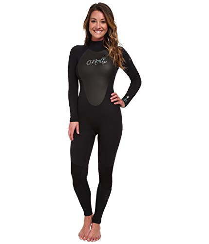 O'NEILL ONeill Womens Epic 43mm Back Zip Full Wetsuit Durable Warmth with Good Flexibility for Surfing and All Water Activities BlackBlackBlack 6 - Image 1