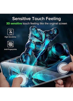 Generic 2 Pack Xiaomi Redmi Note 14 Pro 5G Screen Protector, 9H Tempered Glass Screen Protector for Xiaomi Redmi Note 14 Pro 5G, Premium 3D Curved Edge Guard Film, Case Friendly, Anti-Scratch Film (Edge Adhesive)  - Image 5