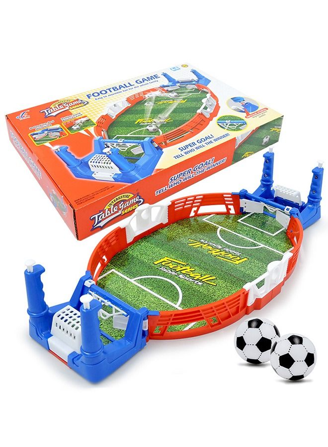 YelaJoy Mini Table Sports Football Soccer Arcade Party Games Double Battle Interactive Toys for Children Kids Adults Board Game - Image 1