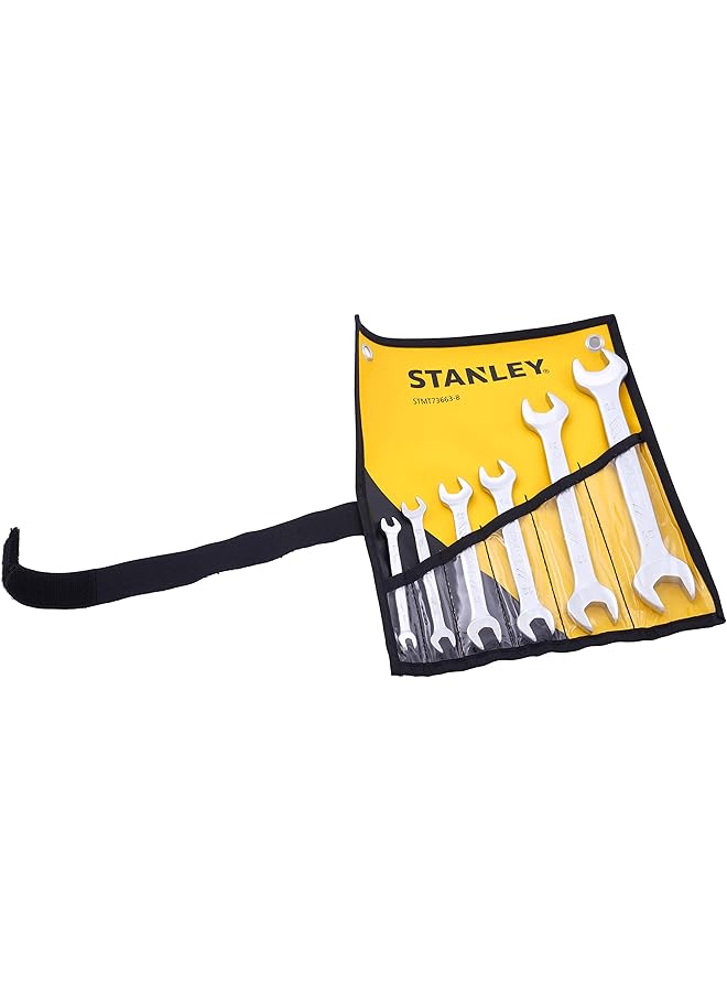 ستانلي مفتاح ربط مفتوح 6 مجموعة Stmt73663 8 - Image 1