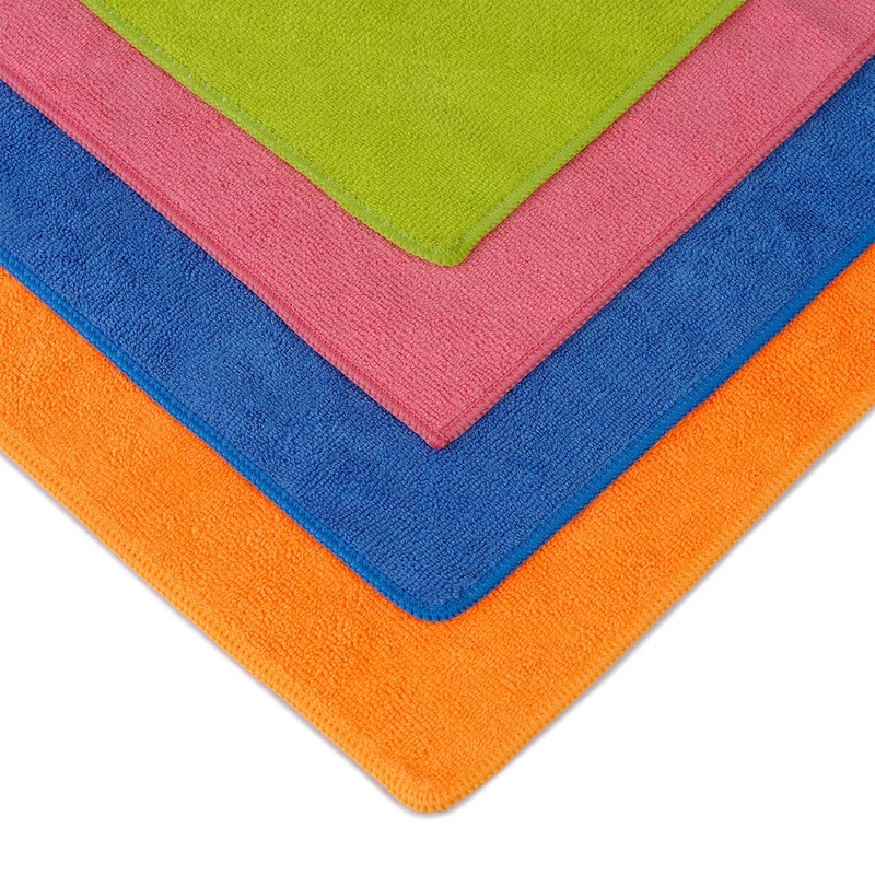 ShineXPro Microfiber Car Cleaning Cloth - All Purpose 300 GSM Microfiber Terry - 4Pcs - 40x40 cm - Microfiber Cloth for Car and Bike - Multipurpose for Washing Cleaning Polishing & Drying - Image 4