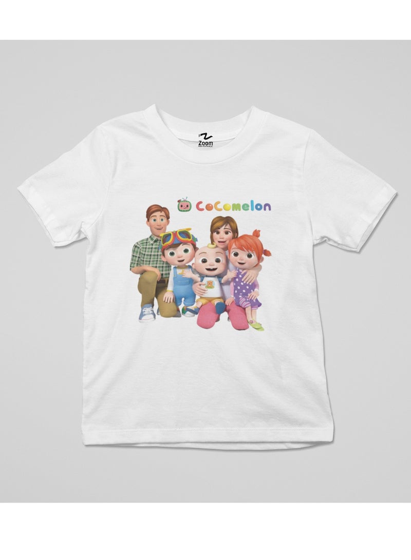 ZOOM JJ In Cocomelon With Family T-Shirt Design 