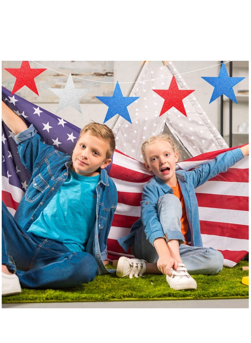 SOLARAE 80 قطعة من قصاصات النجوم اللامعة ورق نجوم كونفيتي لزينة لوحة الإعلانات في الفصل وحائط الحفلات، ألوان غنية، بطول 6 بوصات - Image 5