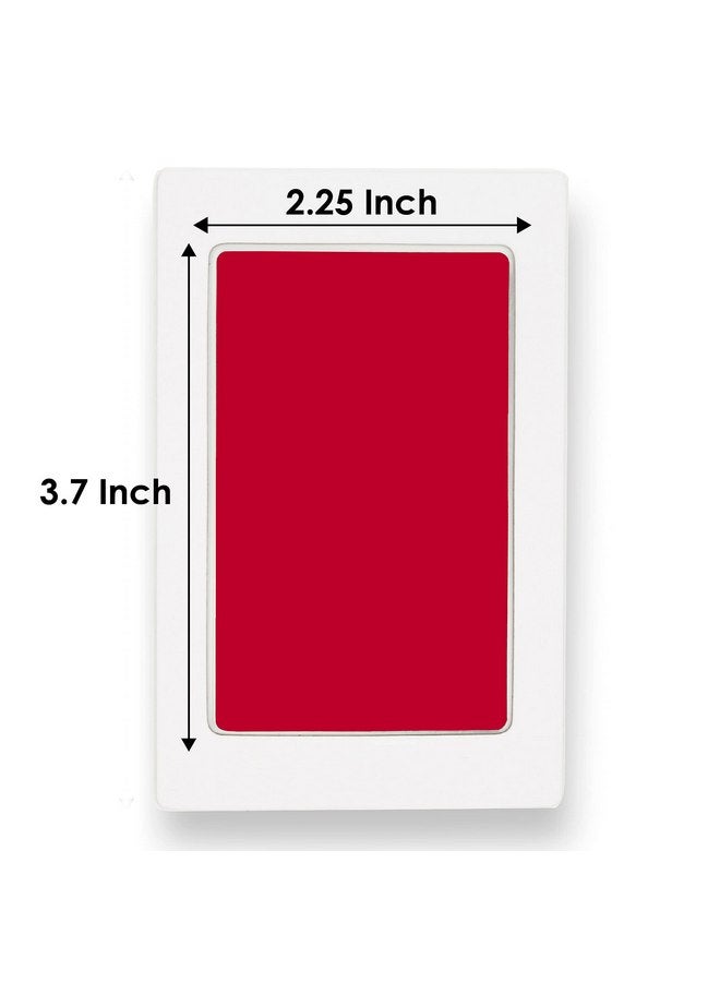 Tiny Gifts Clean Touch Ink Pad for Baby Handprints and Footprints - Inkless Infant Hand & Foot Stamp - Safe for Babies, Doesn’t Touch Skin - Perfect Family Memory or Gift - Red Print Kit by Tiny Gifts - Image 2