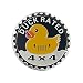 GLSOWEE Duck Badge Rated Car Emblem 4 x 4 3D Metal Car Badge Decals Stickers Round Emblem Decals Auto Exterior Emblems Badge Compatible with Vehicles Trucks SUV RV Duck RatedB - Image 2