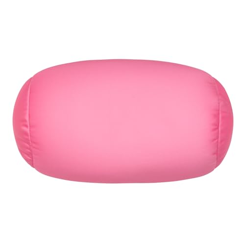 FABSKIY Squishy Microbead Neck Pillow, 7Inch x 12Inch Soft Travel Body Bed Pillow Bean Pillow for Kids Adult Chair Sleeping Car Seat, Fun Dormroom - Image 1