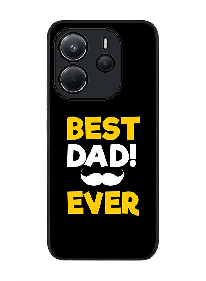 Stylizedd For Xiaomi Redmi Note 14 4G 4G Case,Slim fit Camera Protection, Shockproof Thin Phone cover  - Best Dad Ever - Image 1