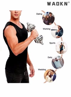 WAOKN Men Sauna Shaper Vest Thermo Sweat Shapewear Slimming Tank Top Gym Fitness Workout Zipper Corset Shirt Fat Burning Slimming Body Shaper Sauna Vest  - Image 3