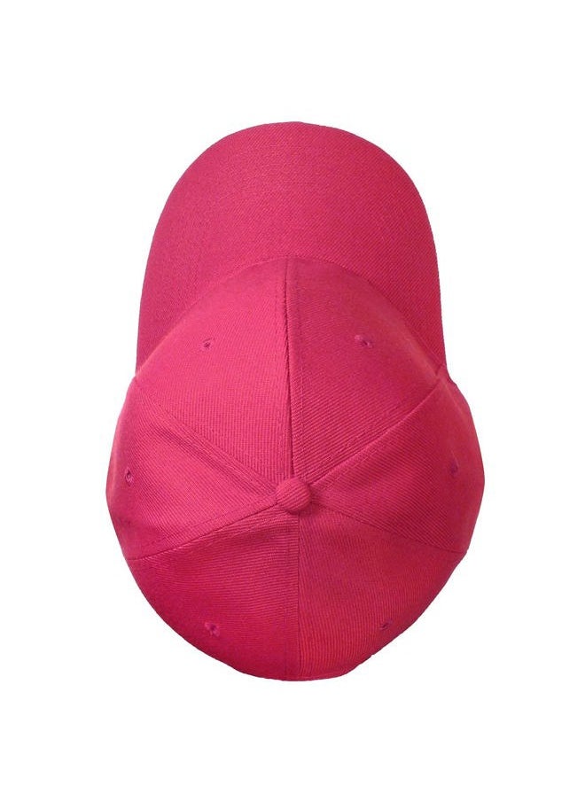 Falari Baseball Cap Adjustable Size for Running Workouts and Outdoor Activities All Seasons (1pc Hot Pink)  - Image 4