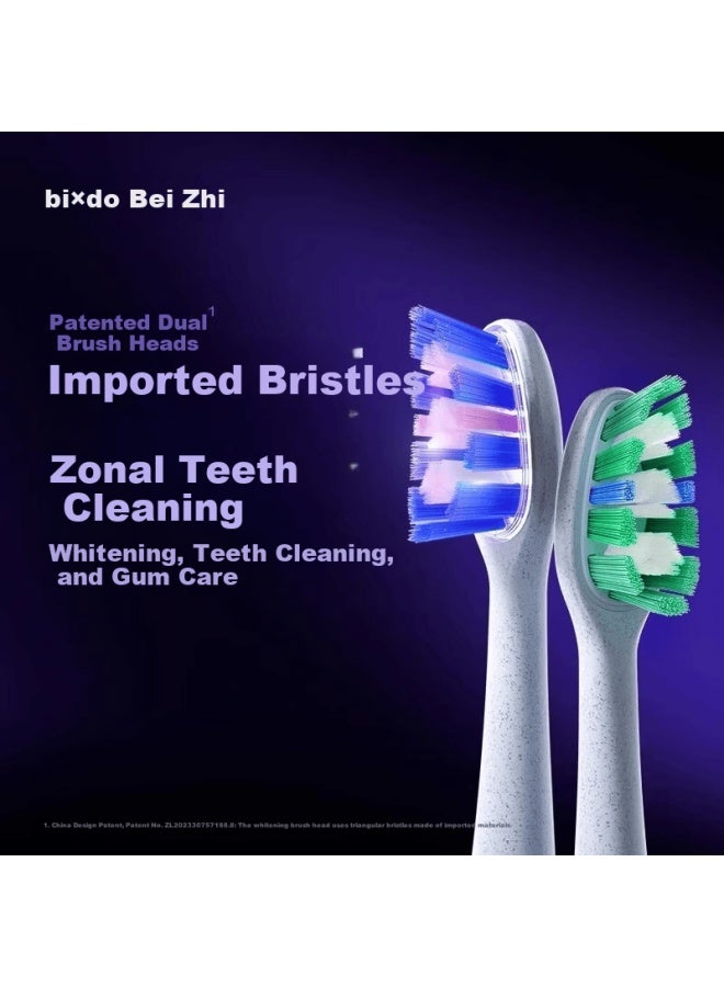 Bixdo Whitening Electric Toothbrush With Whitening Brush Head And Blue Light Whitening For Bixdo W66 - Image 1