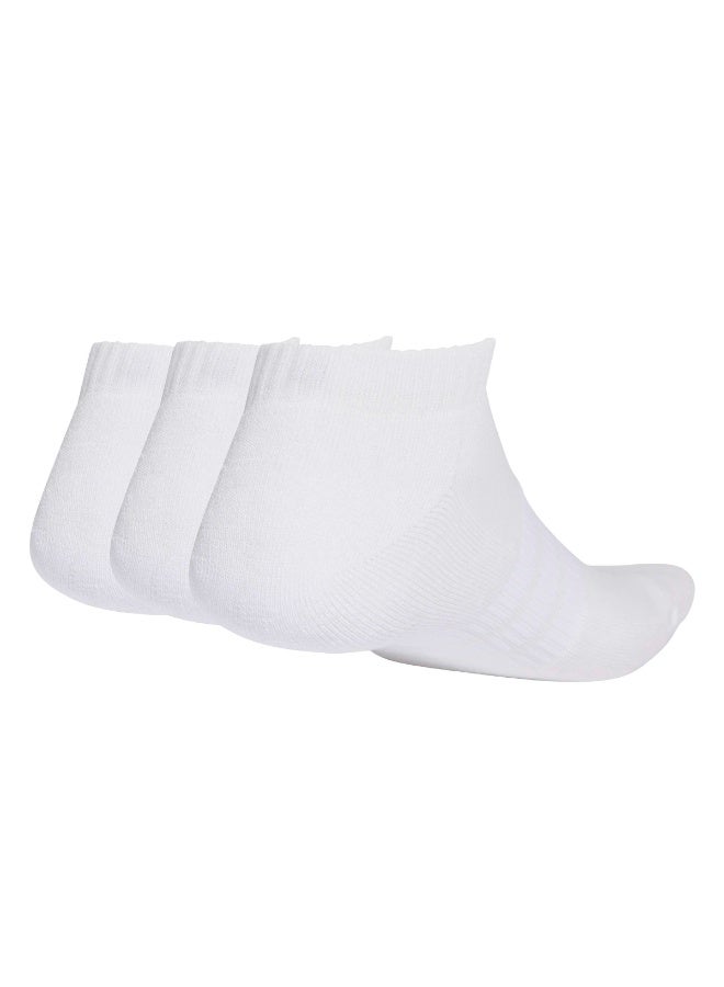 Adidas Cushioned Essentials Low Cut Socks 3 Pair Pack - Image 2