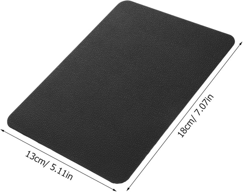 Non Slip Car Dashboard Mat Adhesive Organizer For Sunglasses Phone Black - Image 3