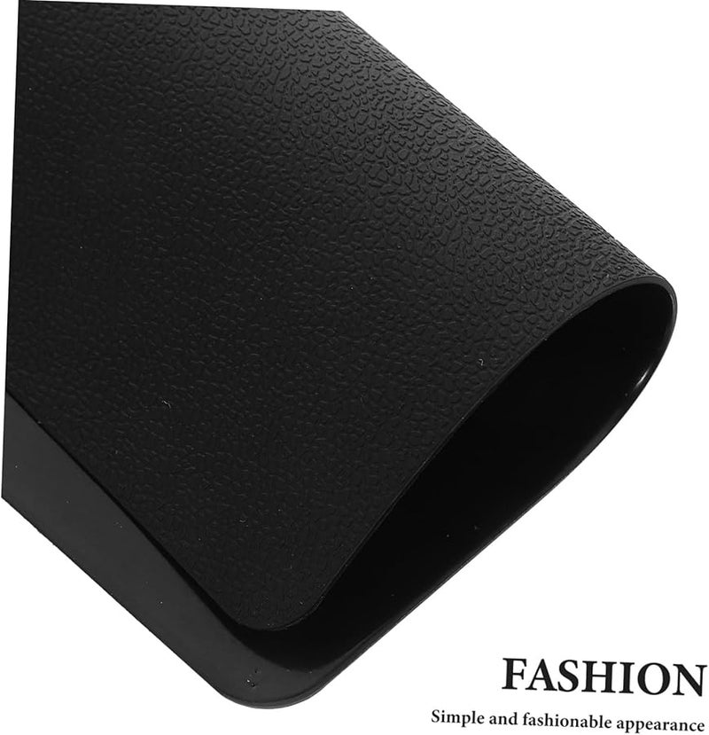 Non Slip Car Dashboard Mat Adhesive Organizer For Sunglasses Phone Black - Image 4