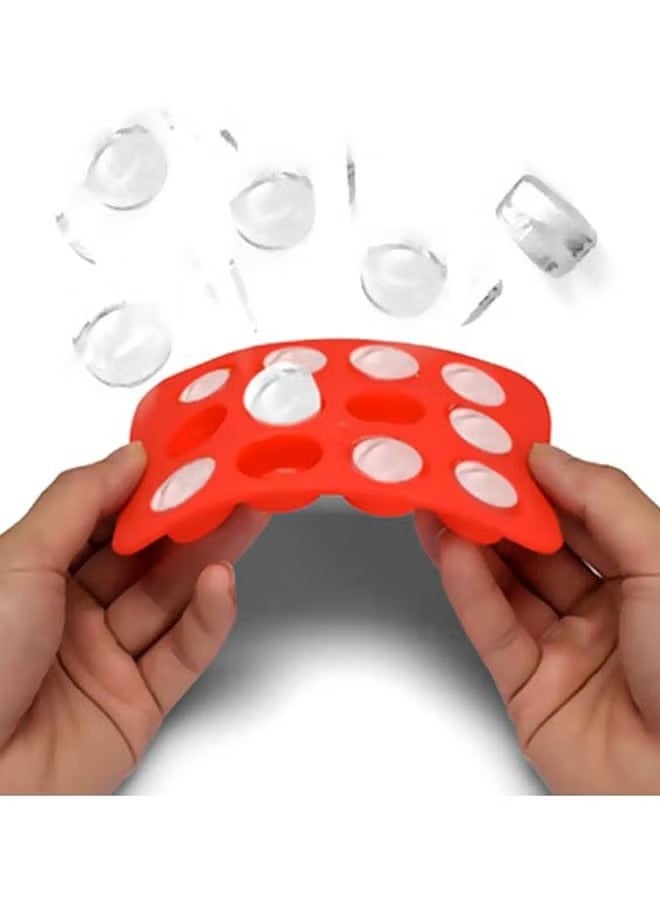 Goolsky قوالب شوكولاتة 4 قطع بأشكال مختلفة، قوالب مكعبات الثلج - Image 3