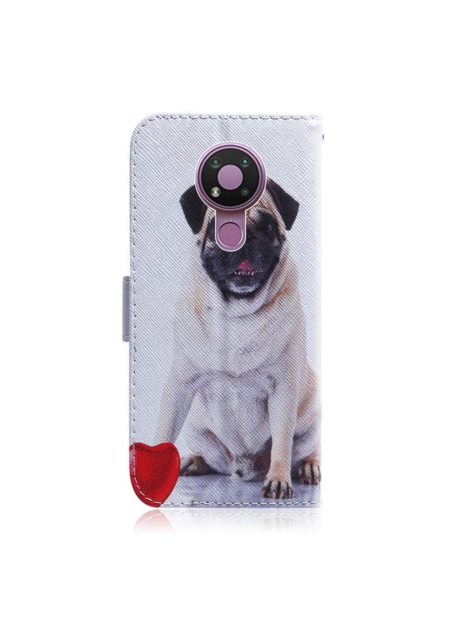 S-TOP Case For Nokia 3.4 Coloured Drawing Horizontal Flip Leather Case, with Holder & Card Slots & Wallet - Image 3